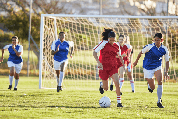 people playing soccer